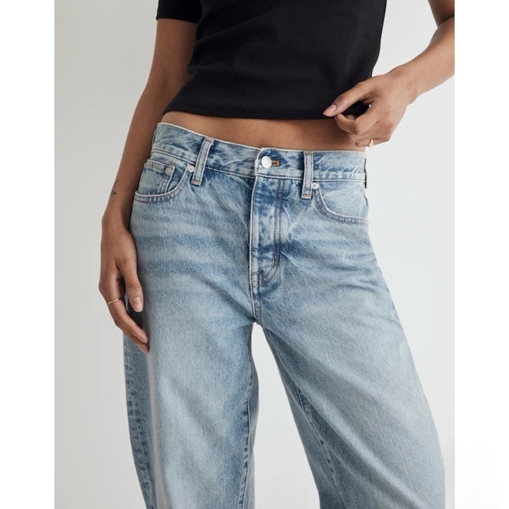 MADEWELL TALL LOW-SLUNG STRAIGHT JEANS
